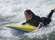 surfer bodyboarding