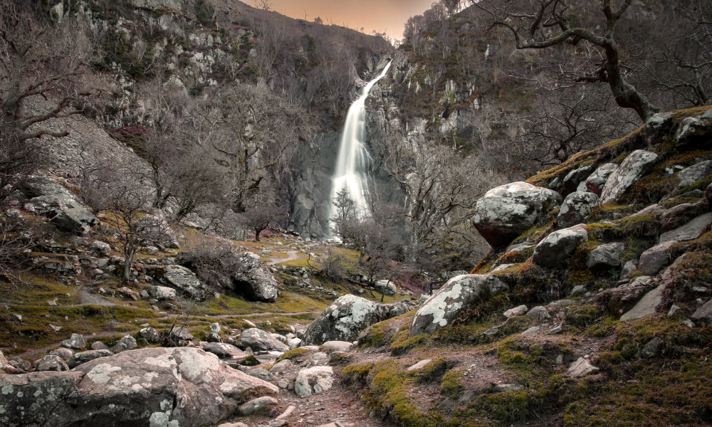 aber falls north walesa